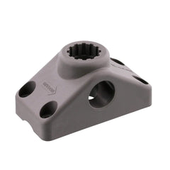 Scotty Rod Holder Mount Deck or Side Mount installed on a boat gunnel
