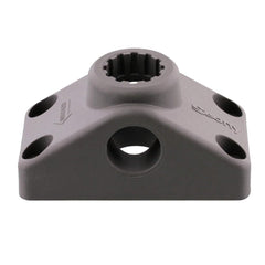 Fiber reinforced nylon Scotty mounting base with dimensions and post mount compatibility