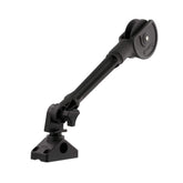 Scotty Trap Ease roller mounted on 241 side deck to simplify trap retrieval.