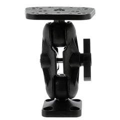 Scotty 164 ball mount closeup showing rugged construction ideal for on-deck use.