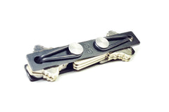 Screwpop Tether four O-ring system holds up to 24 keys securely.