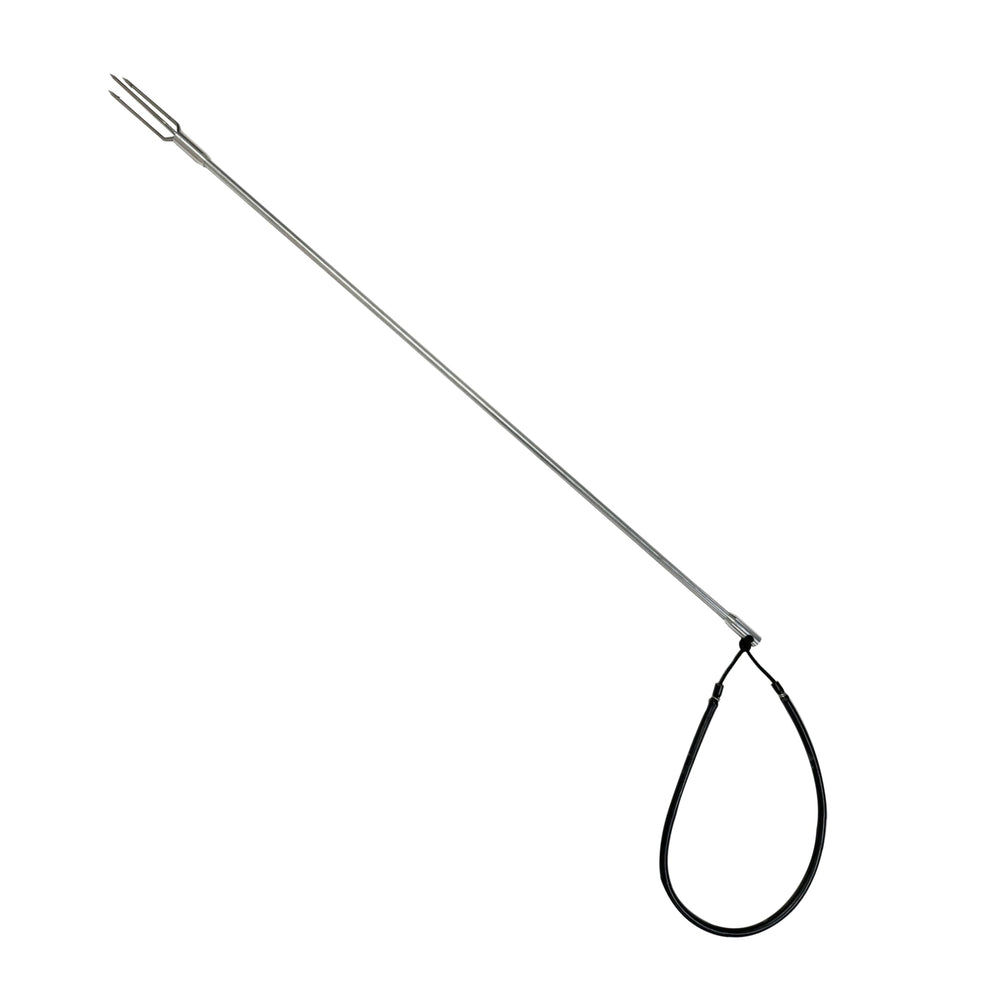 Scuba Choice 3ft aluminum pole spear with 6-inch lionfish tip — front view