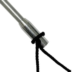 Close-up of 6-inch lionfish tip on aluminum pole spear