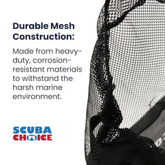 Palantic Catch Bag shows adjustable waist strap for hands-free diving.