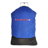 Blue Palantic nylon lobster catch bag with 27 by 17.5 inch dimensions