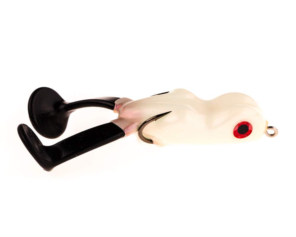 Scum Frog Bigfoot topwater lure creating bold surface action for bass.