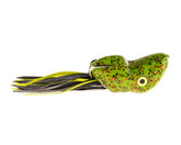 Scum Frog Popper mouth splash demonstrates lifelike topwater action for bass.