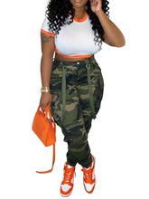 SDNGED camo pants front view showing versatile fit and comfort.