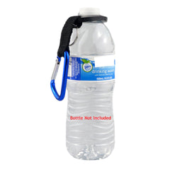 SE bottle holder attached to a belt keeps hydration within reach during workouts.
