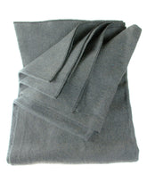 SE Grey 64x84 blanket folded, showcasing versatile warmth for home or outdoors