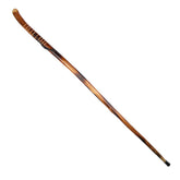 SE natural wood walking stick with root head offers sturdy outdoor support on trails.