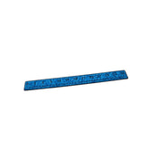 SeaDek foam fishing ruler with aqua camo and black, 36 inch measuring tool for boats, kayaks, and coolers with 3M adhesive backing.