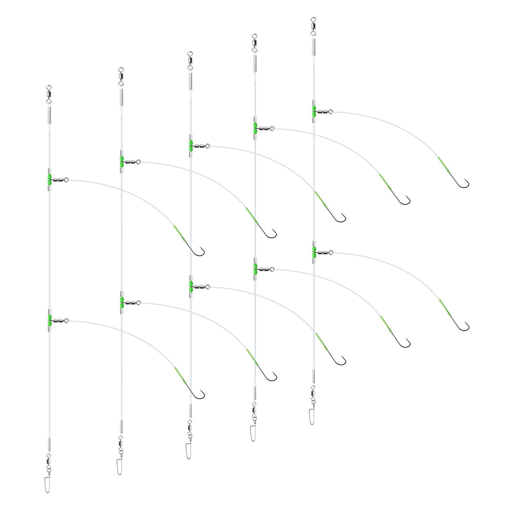 5pcs sea fishing rigs set for beach casting