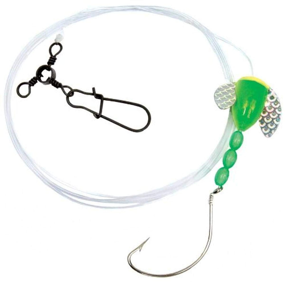 Sea Striker 765-LC Spin-Glow Fluke rig ready for mid-Atlantic fishing
