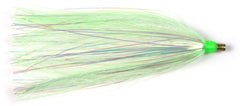 Sea Striker BTWCM3 Bucktail Teaser in natural bucktail enhances lure visibility and attractor action
