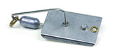 Sea Striker planer with stainless blade and large brass ring for strong saltwater action