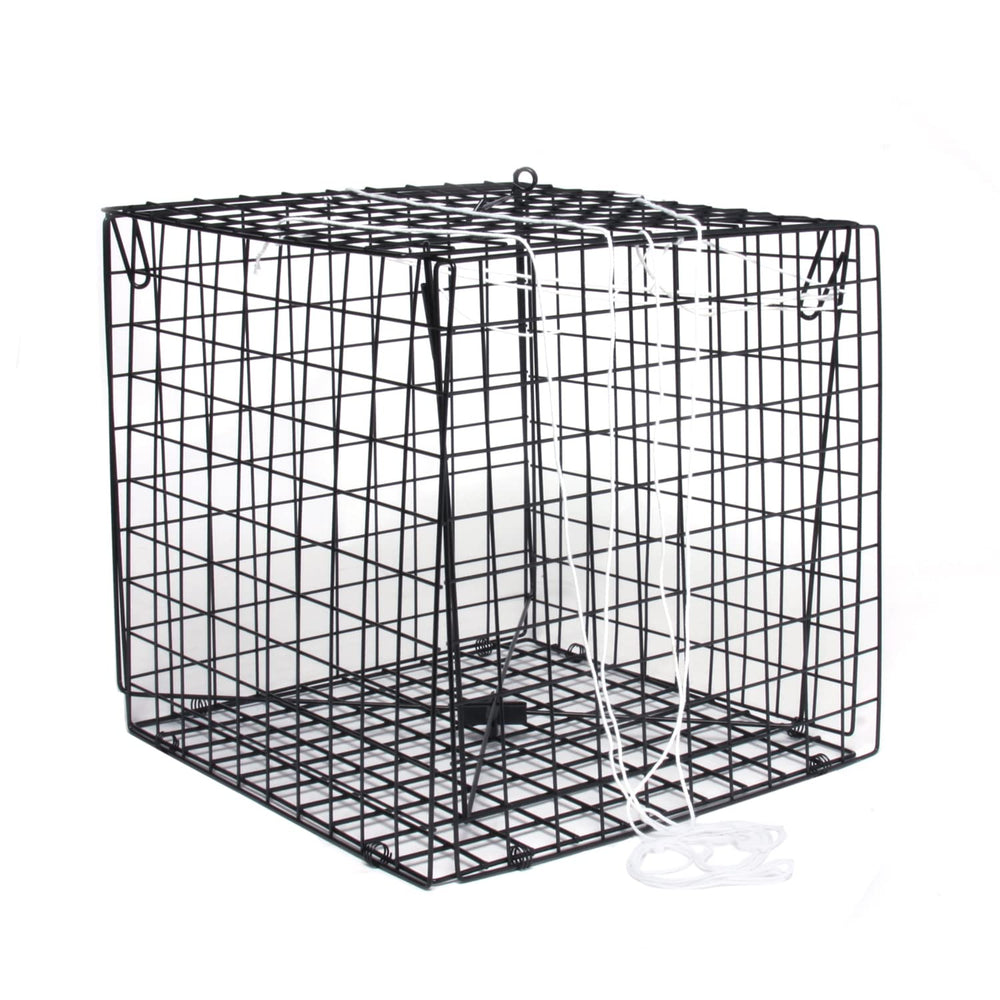 Sea Striker SSCT10.5 crab trap front view, sturdy saltwater gear for crabbing