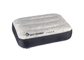 Sea to Summit Aeros Down inflatable pillow regular side view for compact comfort