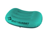 Sea to Summit Aeros Ultralight Pillow large inflated provides compact comfort for camping.
