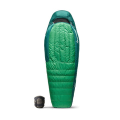 Sea to Summit Ascent Down Bag hood cinch for cold-weather warmth