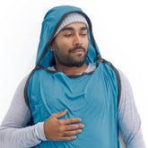 Sea to Summit Breeze liner fabric closeup showing moisture-wicking comfort