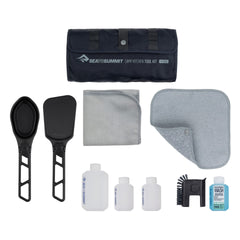 Sea to Summit folding spatula in kit for compact camp meal prep