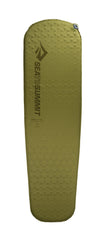 Sea to Summit sleeping mat front view shows all-season camping comfort and compact profile