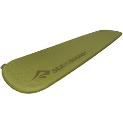 Sea to Summit sleeping mat packed image shows compact 6 x 10.5 inches carry size