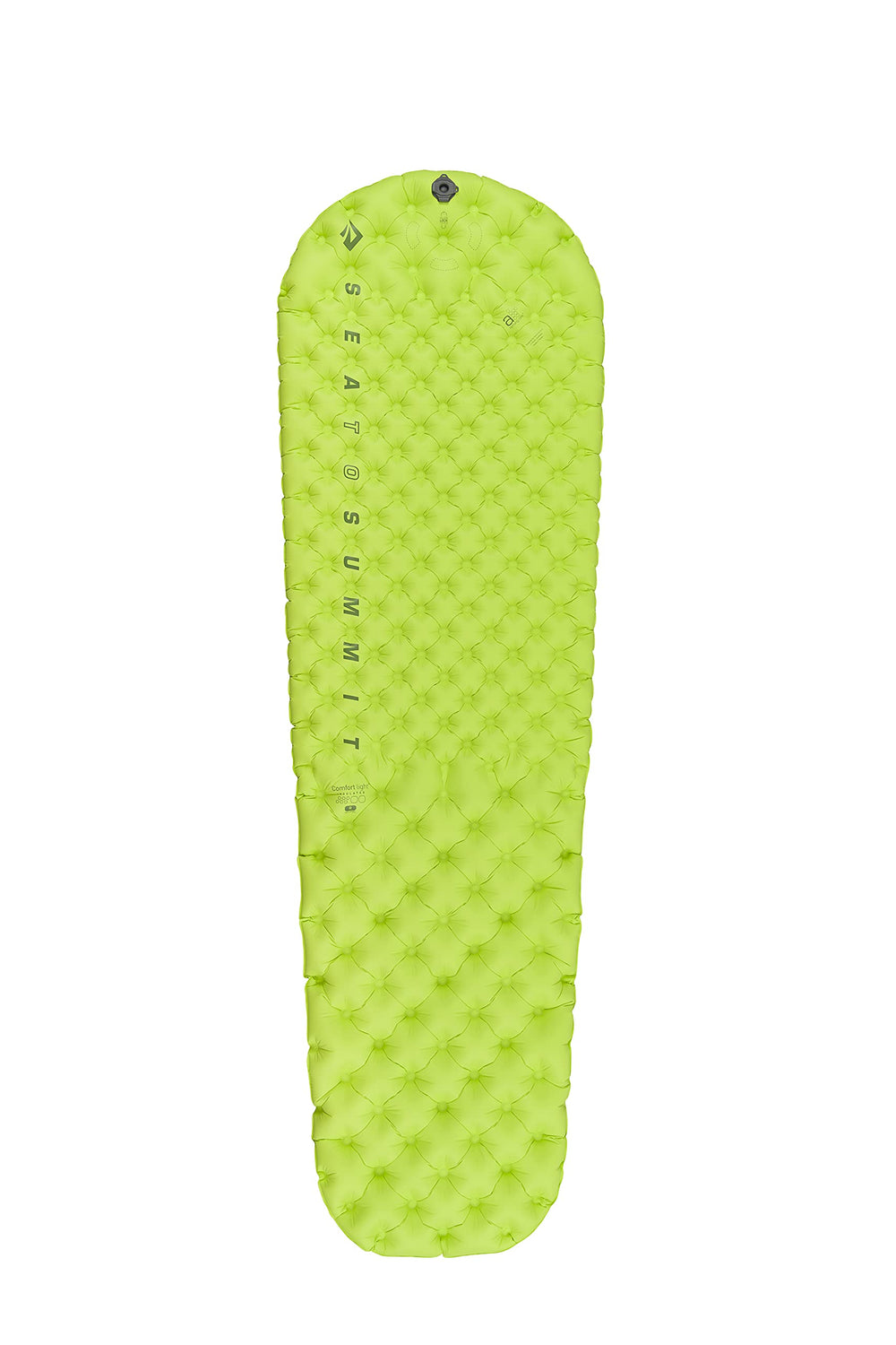 Sea to Summit Comfort Light setup image showing quick inflation for camping comfort