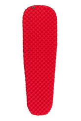 Sea to Summit Comfort Plus air mat inflates quickly for camping setup.