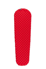 Sea to Summit Comfort Plus mattress inflated for stable backcountry sleep.