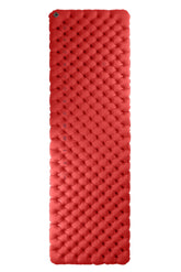 Sea to Summit Comfort Plus XT mattress inflated for four-season camping comfort.