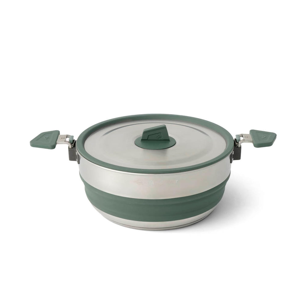 Sea to Summit Detour 3L collapsible pot collapsed saves space for travel