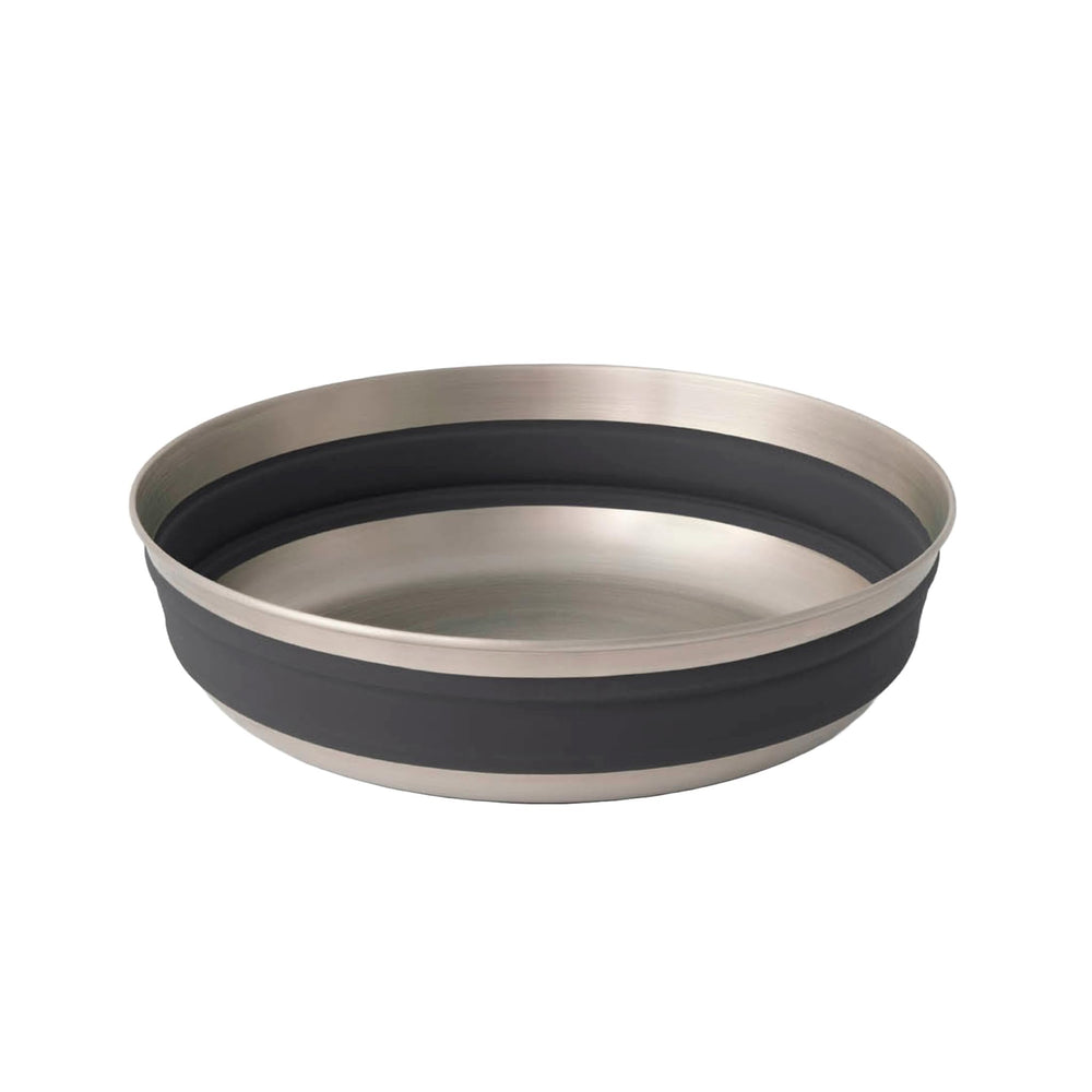 Sea to Summit Detour collapsible bowl collapsed for compact camping storage