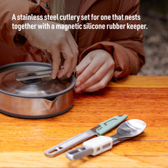 Sea to Summit Detour fork: sturdy cutlery for solo adventures.