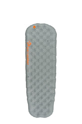 Sea to Summit Ether Light XT Small mat in pack, showing compact travel-ready setup.