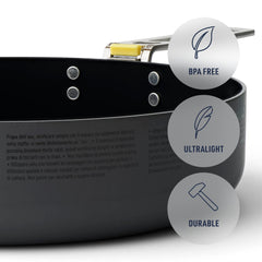 Sea to Summit Frontier 8in pan nesting with 3L pot—compact camp kitchen