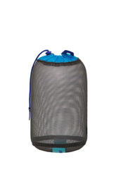 Sea to Summit 1.5L lightweight mesh sack shows contents for quick organization.