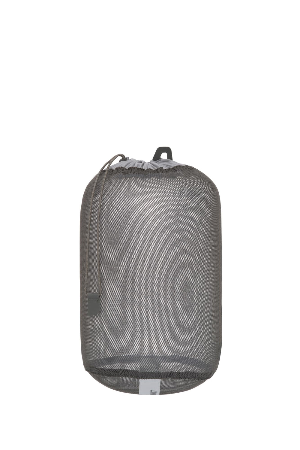 Sea to Summit lightweight mesh stuff sack 5L in use, open view for quick gear visibility