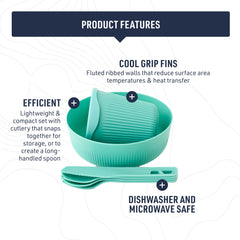 Sea to Summit Passage cup with lid – secure seal and easy stacking for packing