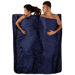 Sea to Summit premium silk double liner for warmth on camping trips