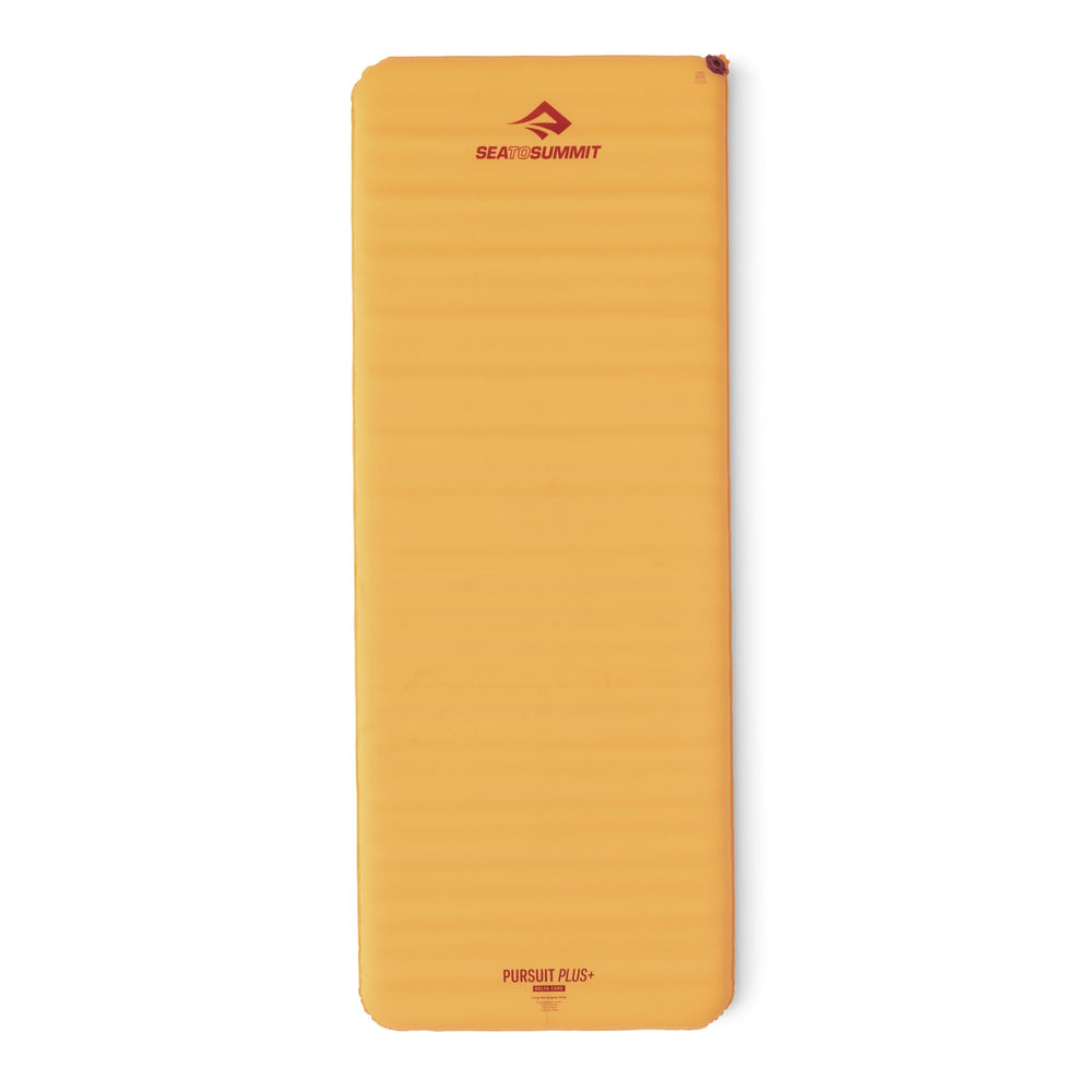 Sea to Summit Pursuit Plus rectangular sleeping mat in full size for generous camping comfort.