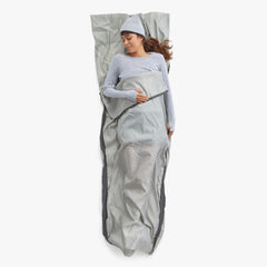 Sea to Summit Silk Blend Liner rectangular shape supports roomy comfort