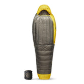 Sea to Summit Spark sleeping bag hood closeup highlights warmth and loft