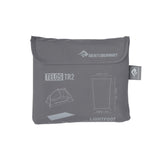 Sea to Summit Telos Lightfoot footprint fabric detail highlighting durable 68-denier waterproof material.