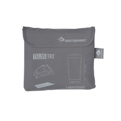 Sea to Summit Telos Lightfoot footprint fabric detail highlighting durable 68-denier waterproof material.