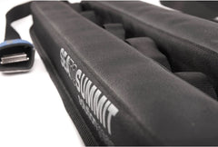 Sea to Summit Traveller Soft Rack large on canoe for secure loading