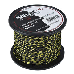 Seac Dyneema Reel Line 1 mm, black, 50 m reel, made in Italy