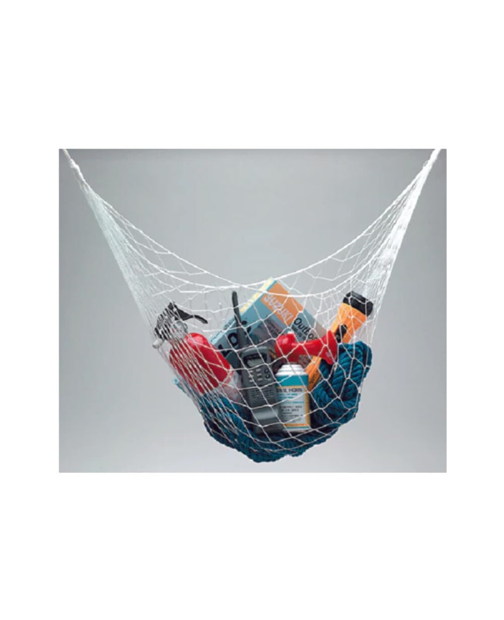 SEACHOICE nylon gear hammock 60-inch keeps gear ventilated and easily accessible onboard