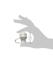 Seachoice plastic non-threaded drain plug; affordable spare for Igloo fridge.